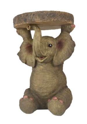 African Baby Elephant Table 34cm