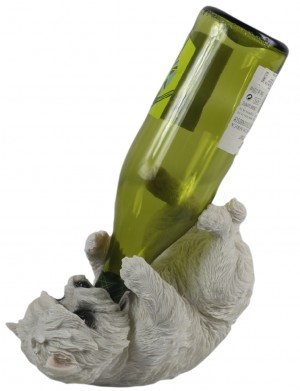 Westie Dog Wine Holder 22cm
