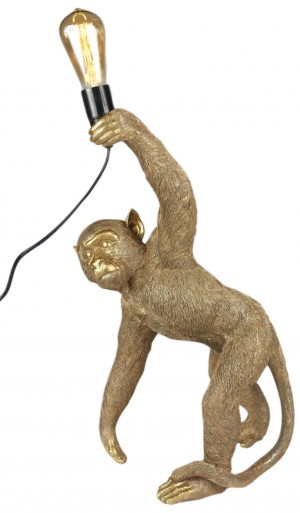 Monkey Crouching Table Lamp 60cm - (Bulbs Not Included)