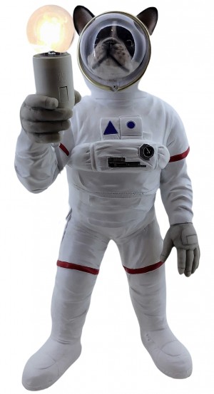 Astronaut Dog Hand Light 46.5cm - SECONDS