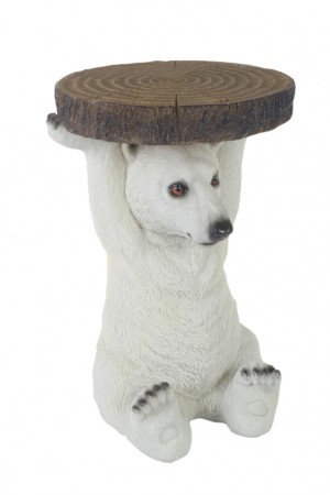 Polar Bear Table - 35.5cm
