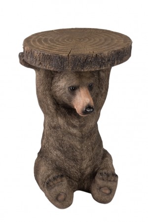 Brown Bear Table - 35.5cm