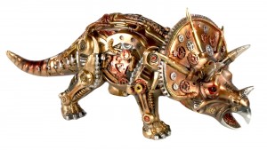 Steampunk Triceratops - 37.5cm 