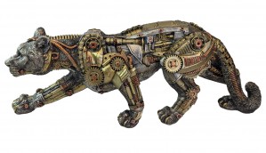 Steampunk Leopard 56cm