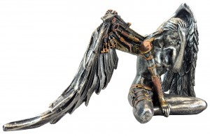 Steampunk Sitting Angel 37cm