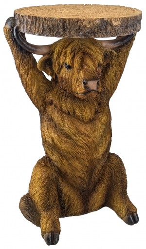 Highland Cow Table 51cm