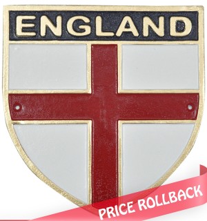 England St George Plaque 23cm