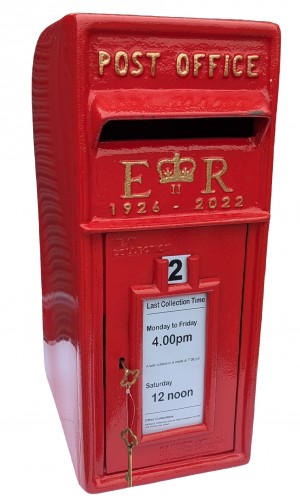 ER 1926-2022 Post (Box Only) Red 57cm