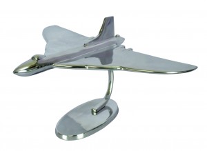 Vulcan Plane Medium - Nickel Plated Aluminium - 25cm