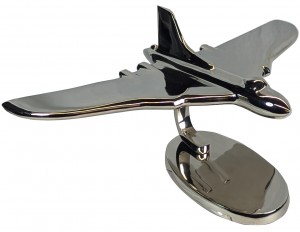 Vulcan Model Large - Nickel Plated Aluminium - 40cm