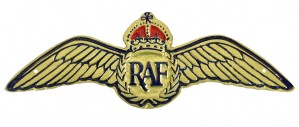 RAF Wing Plaque - Cast Aluminium - 30cm
