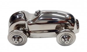Vintage Racing Car - Cast Aluminium - 13cm