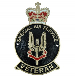 Special Air force Veteran Plaque 25cm