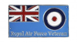 RAF Veteran Plaque 30cm