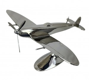 Cast Aluminium Giant Spitfire Model Plane - 81cm