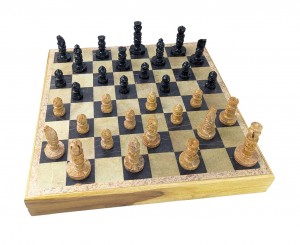 Soap Stone Chess Box 20cm