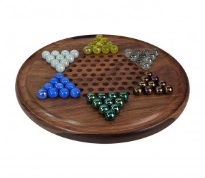 Chinese Checkers - Sheesham Wood - 30cm