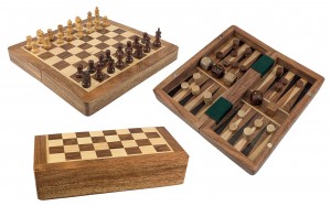 Magnetic Chess and Backgammon - 20cm