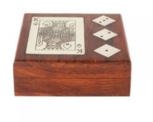 King Card and Dice Box - 11cm