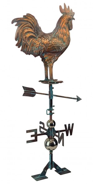 Copper Art - 3D Rooster Weathervane - 114cm