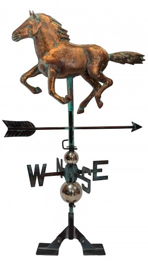 Copper Art - 3D Horse Weathervane - 98cm 