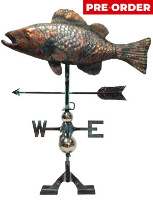 Copper Art - Fish Weathervane - 93cm