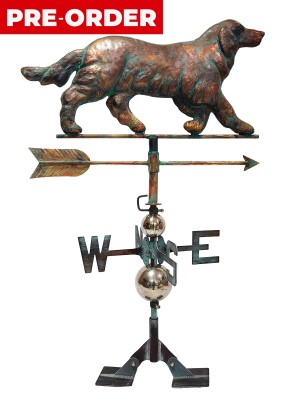 Copper Art - 2D Dog Weathervane - 92cm
