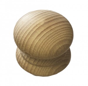 Beech Knob With Screw 6cm *Batches of 54*