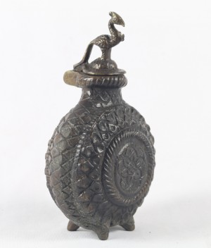 INK/PERFUME BOTTLE CAST BRONZE
