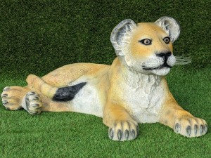 Lion Cub - Lying Down 81cm