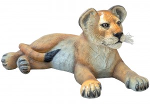 Lion Cub - Lying Down 81cm
