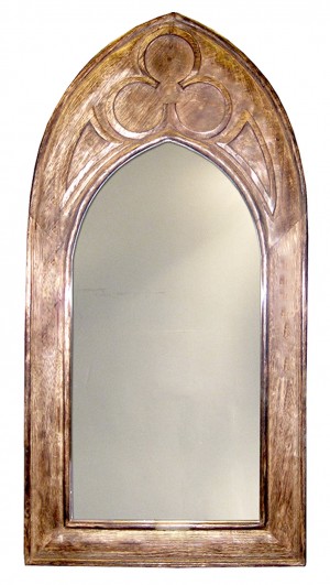 Mango Wood Gothic Mirror (Small) 61cm