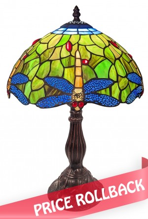 Dragonfly Tiffany Table Lamp (Medium) 46cm