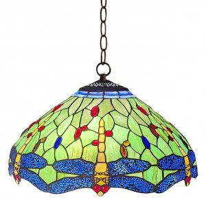 Hanging Dragonfly Pendant Lamp -  Shade Dia 40cm