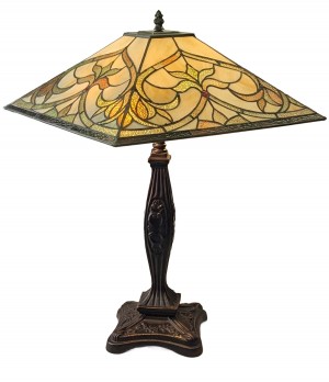 Nouveau Tiffany Table Lamp 56cm
