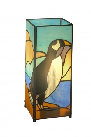 Puffin Square Lamp 27cm
