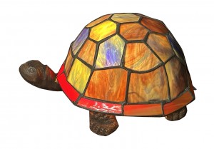 Turtle Tiffany Lamp (Sunset) 22cm