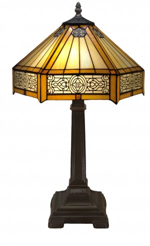 Medium Tiffany Lamp - Art Deco Design 54.5cm