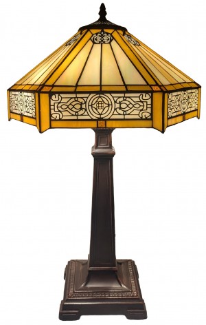 Large Tiffany Lamp - Art Deco Design 64cm
