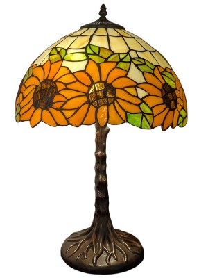 Large Tiffany Lamp - Sunflower Design 2