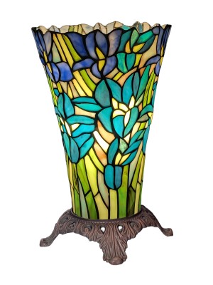 Wisteria Vase Shaped - Tiffany Table Lamp 32.5cm 