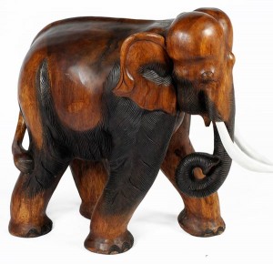 Wooden Elephant (Large) 26 inch