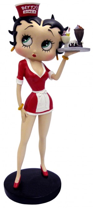 Betty Boop Diner Waitress  31.5cm