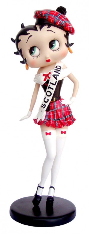 Betty Boop in Scotland Costume  ** 31cm