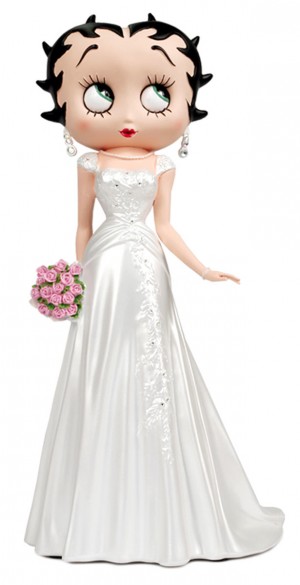 Betty Boop Wedding ** 31.5cm