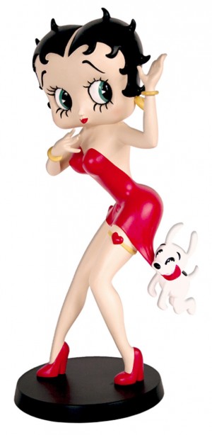 Betty Boop Being Chased 30cm