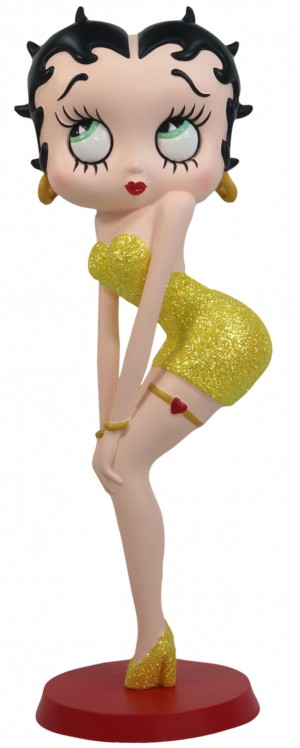 Betty Boop Classic Pose (Yellow Glitter) 29cm  