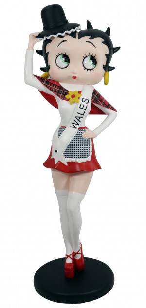 Betty Boop Wales Costume - 32.5cm