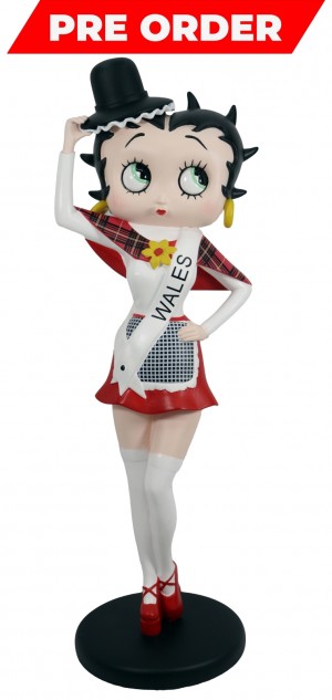 Betty Boop Wales Costume - 32.5cm