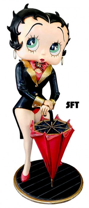 Betty Boop Umbrella Stand - 152cm